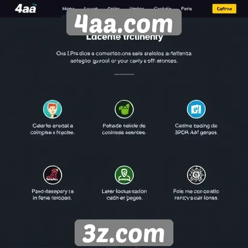 Análise das principais funcionalidades do site 4aa.com