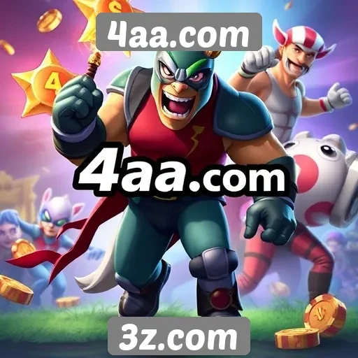 Plataforma 4aa.com oferece jogos diversificados para todos os públicos