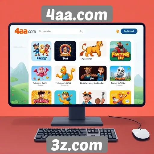 Detalhes sobre a interface do usuário do 4aa.com